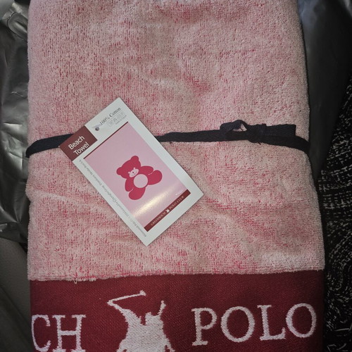 Greenwich Polo Club Kids Beach Towel 100% Cotton 70x140cm New
