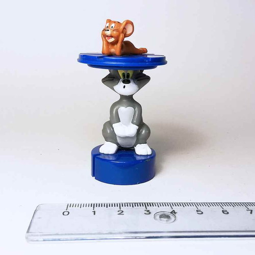 Tom and Jerry plastic figure used