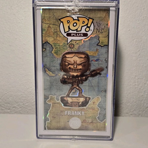 Funko POP! Animation One Piece Franky Bronze Statue PLUS Special Edition #2180 new