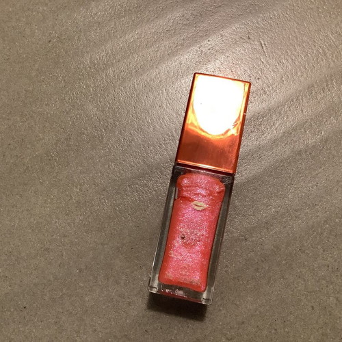 Clarins Lip Comfort Oil Shimmer 06 coral like new