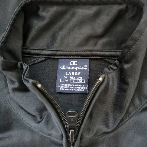 Champion jacket black L like new