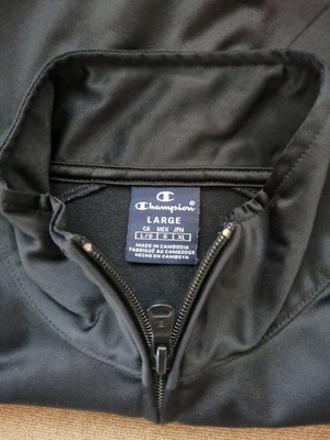 Champion jacket black L like new