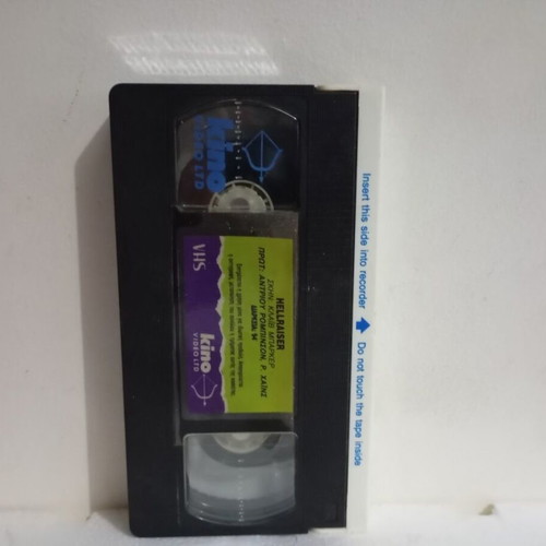 Hellraiser VHS tape like new with case