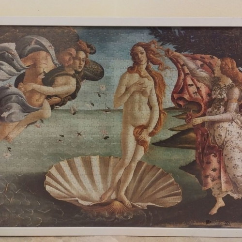 Puzzle The Birth of Venus by Botticelli 50x70cm new, 1000 pieces