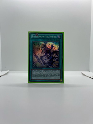 Spellbook Of The Master Yu-Gi-Oh 1st Edition card like new