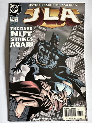 JLA #65 comic like new, June 2002
