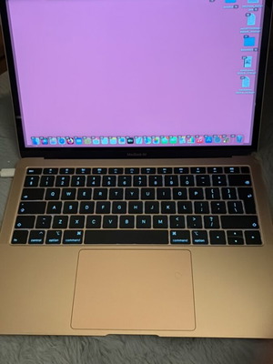 Apple MacBook Air 2018 13,3 ιντσών ροζ-χρυσό σαν καινούργιο