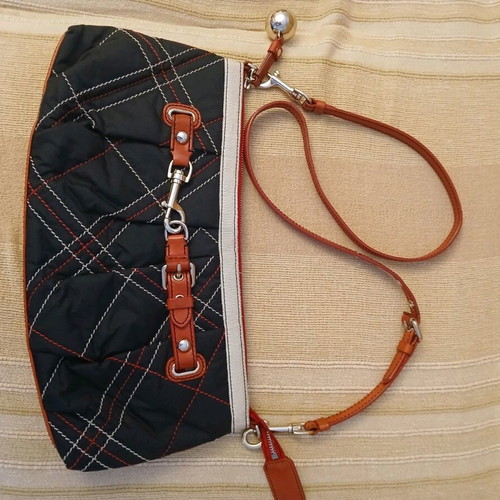 Moschino Chep and Chic bag used, fabric and genuine leather