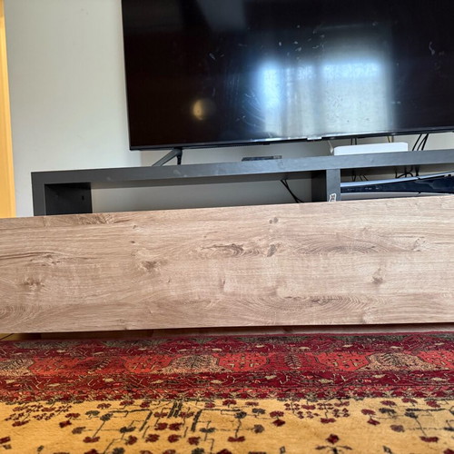 Living room cabinet like new, dimensions 220x45