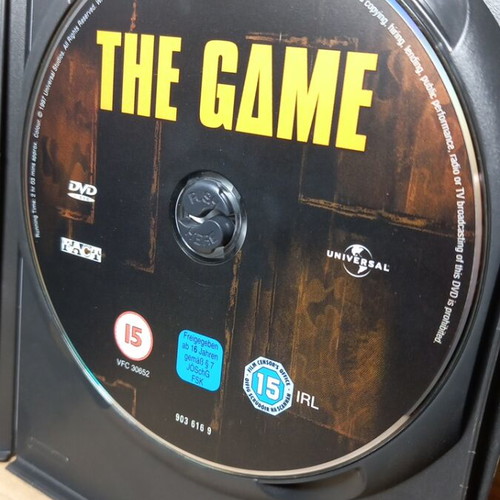 The Game DVD like new with English subtitles