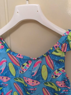 Bikini swimsuit for girls 6-7 years used, size 116 cm