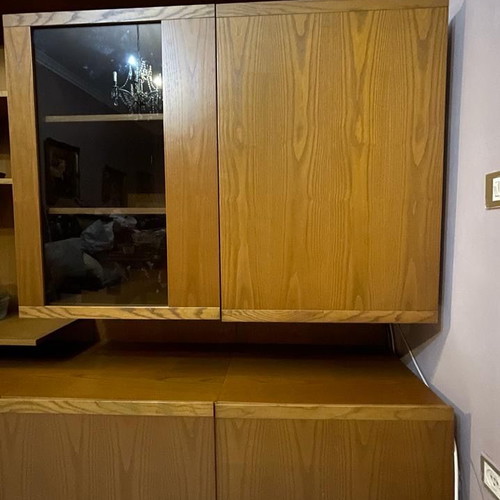 Silvestridis unit like new, solid wood, length 2.65m