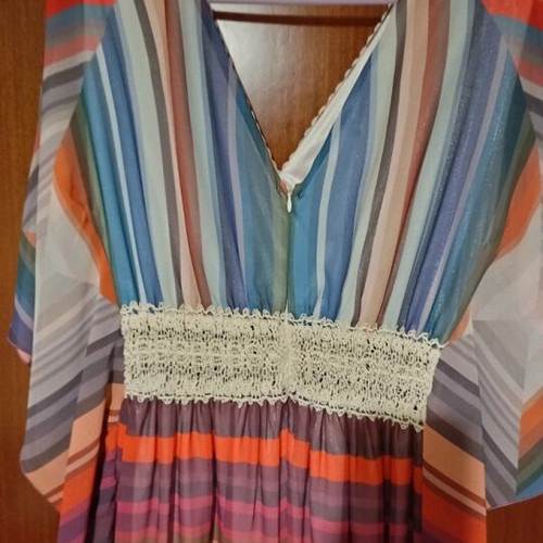Long dress I got you like new, multicolor, size M