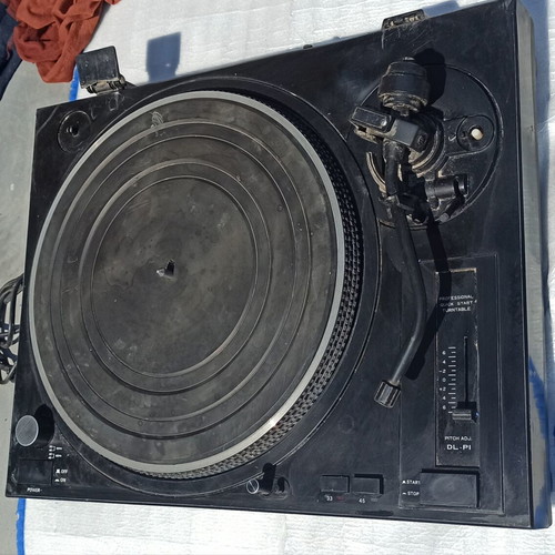 Old record player