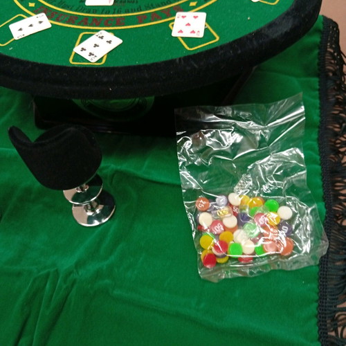 Mini Deluxe Black Jack game new, vintage