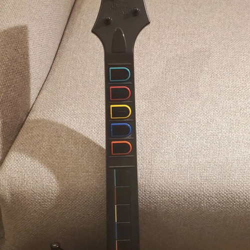 Guitar Hero 3 Guitar Wii like new with Guitar Hero World Tour game