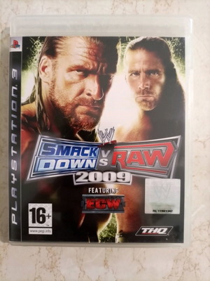 WWE Smackdown vs Raw 2009 PS3 употребяван