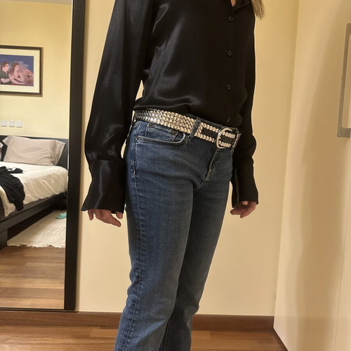 Zara Satin Black Blouse new, elegant luxury style