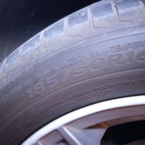 Laufenn tires for Smart 453 car new, front 185x50x16, rear 205x40x17