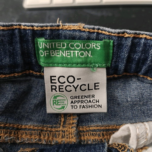 Jeans for 2-year-old children like new, 47cm length, 50cm waist