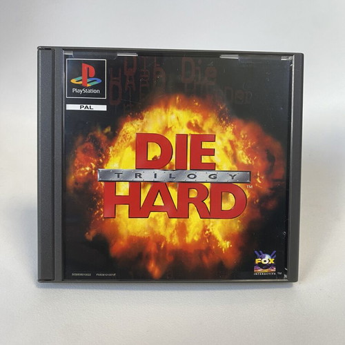 Die Hard Trilogy PlayStation 1 PS1 complete English