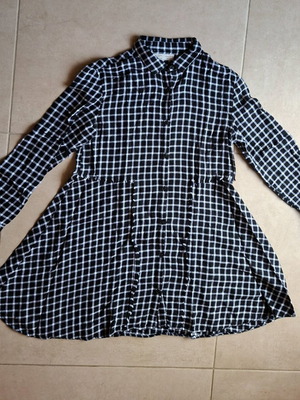Zara tunic shirt like new, cotton flannel, size 152 cm