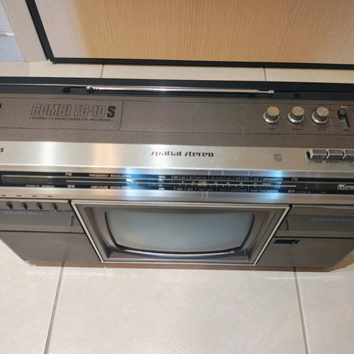 Philips Combi TC 10 used radio and TV with cassette