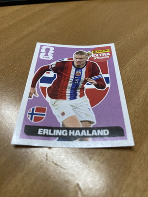 Extra sticker Panini Erling Haaland new