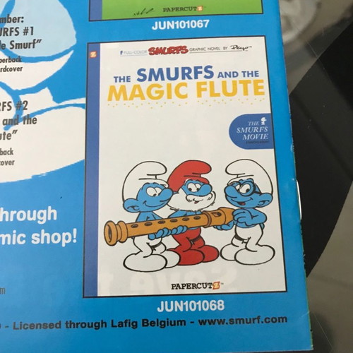 The Smurfs Halloween Ashcan mini-comic new