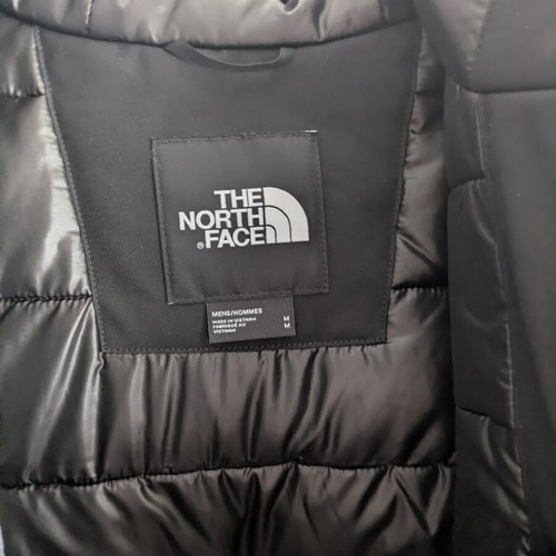 The North Face MTN Range Down Insulated Waterproof Hooded Parka Jacket Size Medium Black New