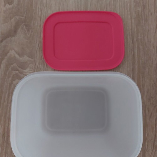 Tupperware Freezer Container 1.1L New with Red Lid