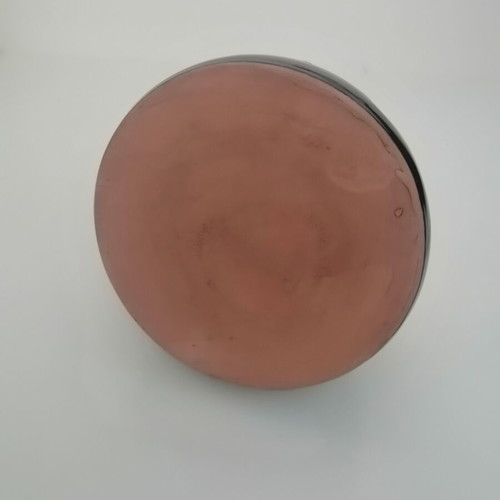 Ceramic ashtray blue with windproof design