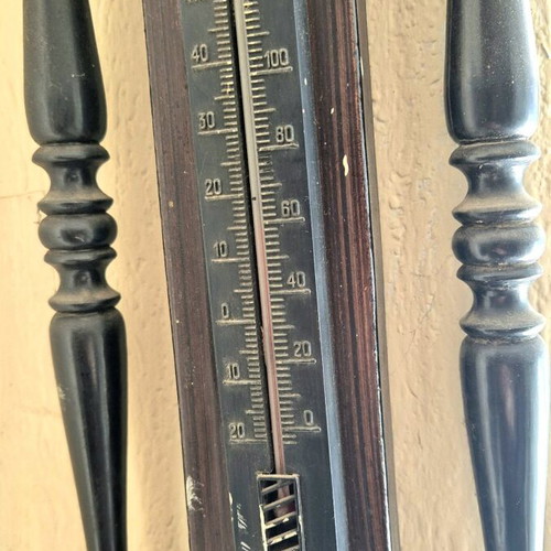 Wooden wall clock used, large size, pendulum