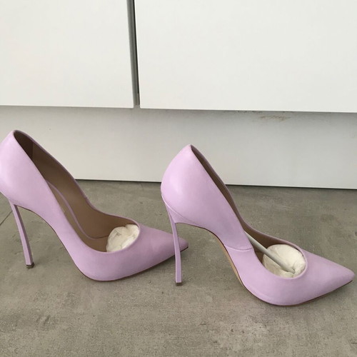 Casadei heels like new, lavender, size 36.5
