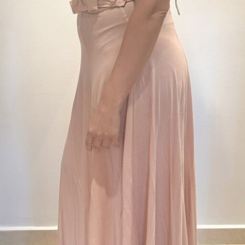 Madame Shou Shou skirt and blouse set like new, gray and pink