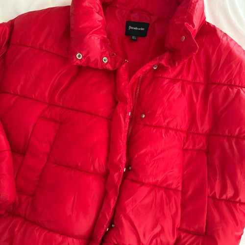 Stradivarius red jacket used, size L