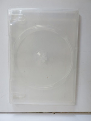 Single white DVD case used, standard thickness