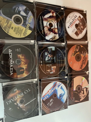 DVD collection of 25 movies like new with subtitles