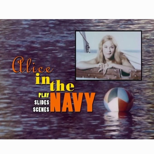 Alice In the Navy DVD used, comedy, dubbed