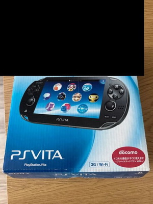 PS Vita OLED box and manual