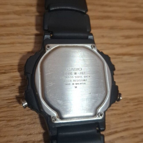 Casio W-782 vintage watch used, functional