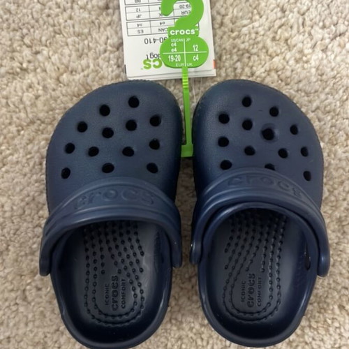 Crocs baby sandals new with tags, size 19-20 EU