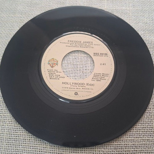 Freddie James Hollywood / Crazy Disco Music 7' μεταχειρισμένο, R&B / Soul