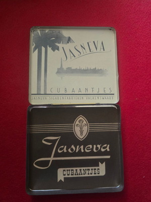 Jasneva Cuban cigars vintage μεταλλική ταμπακιέρα