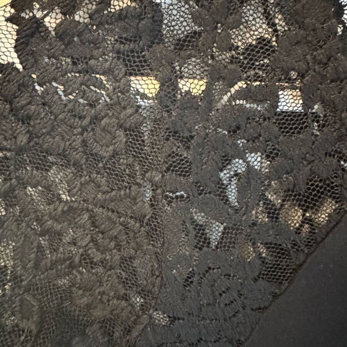 Brigitte lace short dress size S like new, black