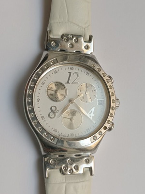 Swatch women's watch like new, white