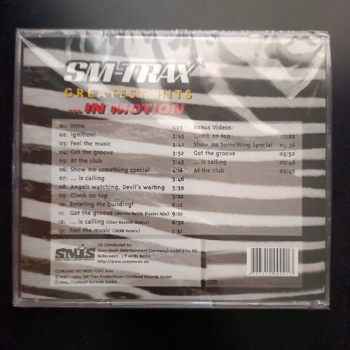 SM-Trax Greatest Hits In Motion CD, electronic