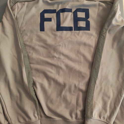 Nike FC Barcelona training jacket, grey, size XL