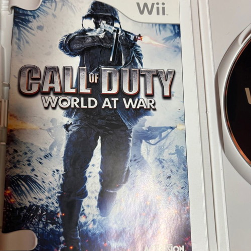 Call of Duty World at War Wii game