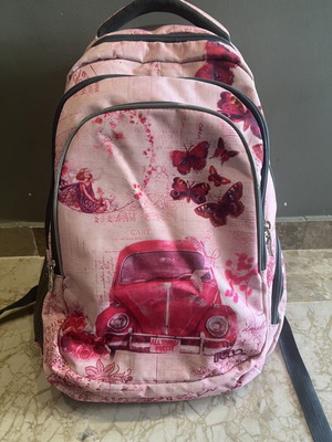 Polo Chroniq Car σχολική τσάντα πλάτης με θήκη για παγούρι, 25lt